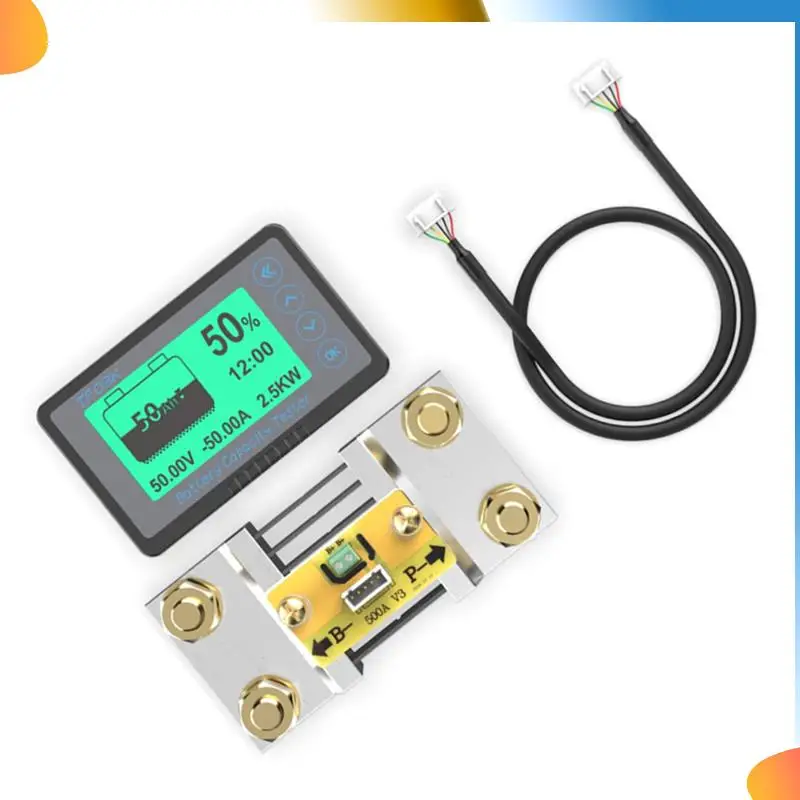 B48A High-Precision Battery Power Display Meter Battery Monitor Lifepo4 Power Display Voltage And Current Meter 500A (0-750A)
B48A High-Precision Battery Power Display Meter Battery Monitor Lifepo4 Power Display Voltage And Current Meter 500A (0-750A)