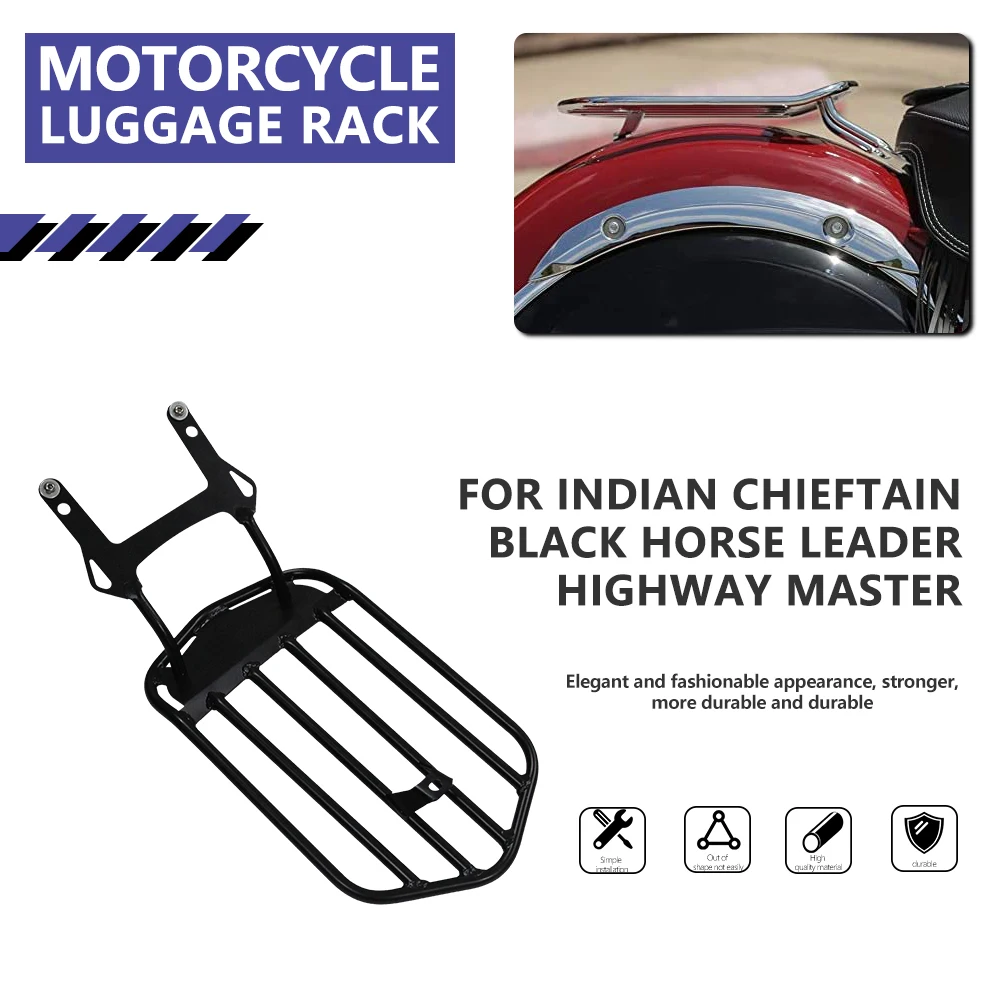 Suitable for Indian Chiefs Black Horse Chiefs Highway Masters Modified Rear Rack Luggage Rack Rear Tail Rack Rear Tail
Suitable for Indian Chiefs Black Horse Chiefs Highway Masters Modified Rear Rack Luggage Rack Rear Tail Rack Rear Tail