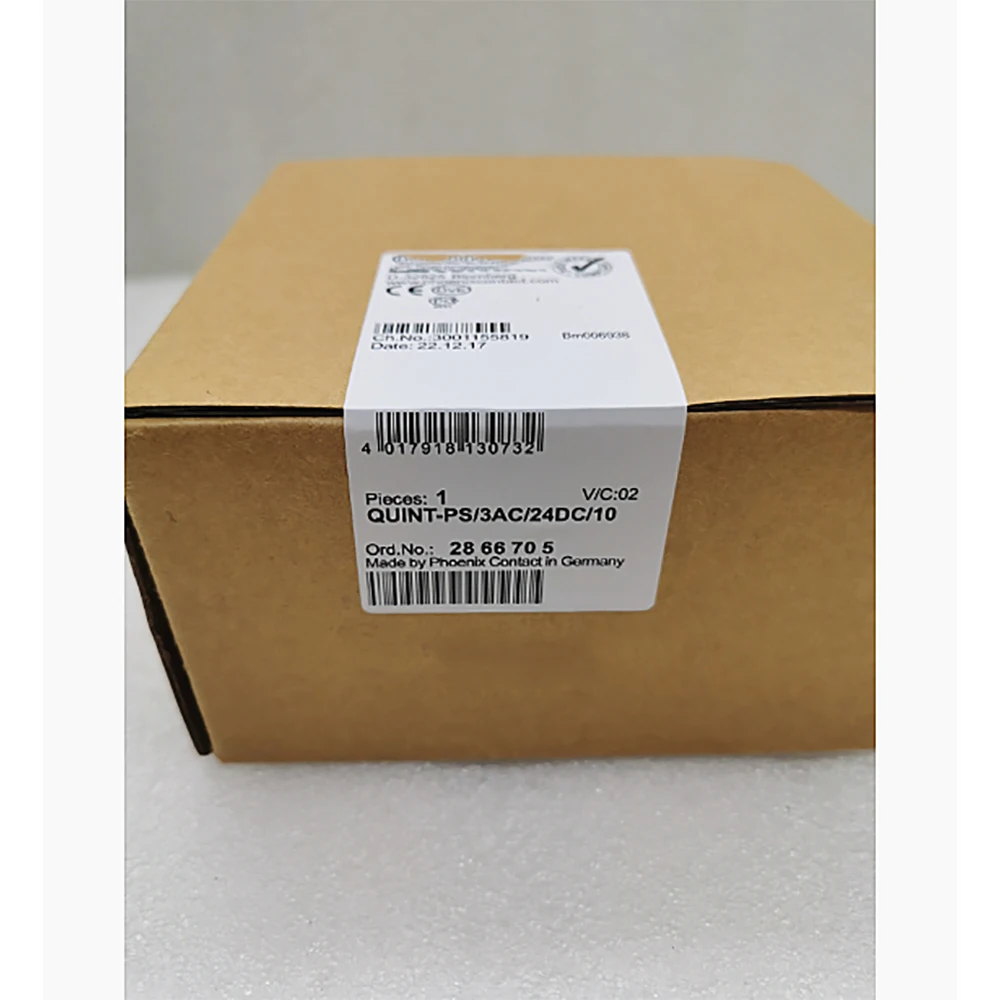 2866705 Power Supply, QUINT-PS/3AC/24DC/10
2866705 Power Supply, QUINT-PS/3AC/24DC/10