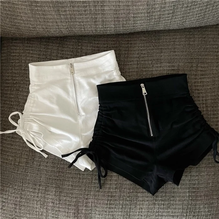 Sexy Super Short High Waist Tight Fitting Drawstring Truth Pants Women's Fashion Spring Autumn 2026 New Style Slimming Pants
Sexy Super Short High Waist Tight Fitting Drawstring Truth Pants Women's Fashion Spring Autumn 2026 New Style Slimming Pants