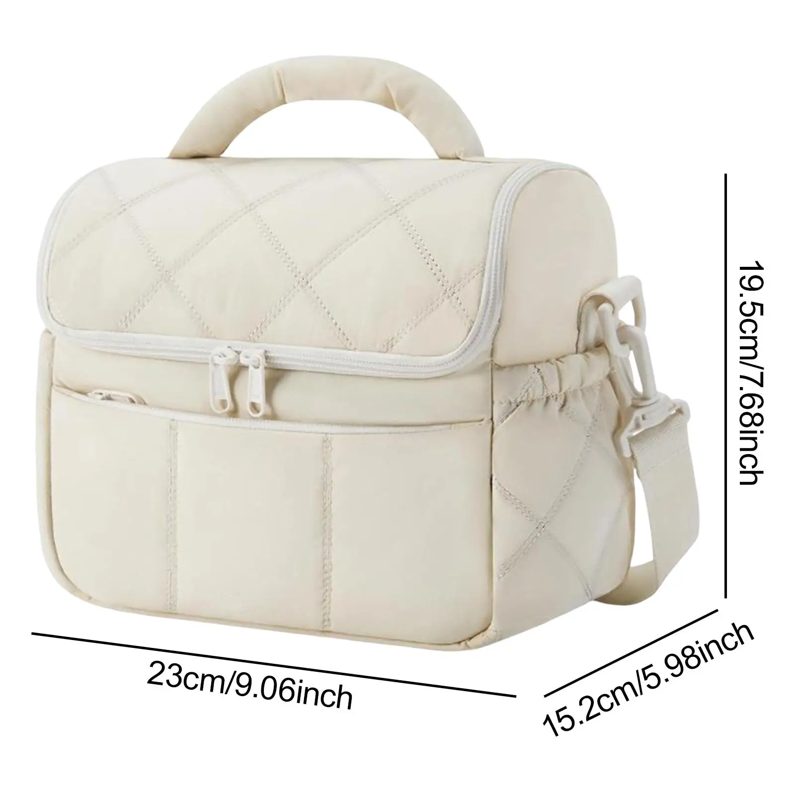 Insulated Cooler Bag, Thermal Bag Multifunctional Waterproof Food Carrier
Insulated Cooler Bag, Thermal Bag Multifunctional Waterproof Food Carrier