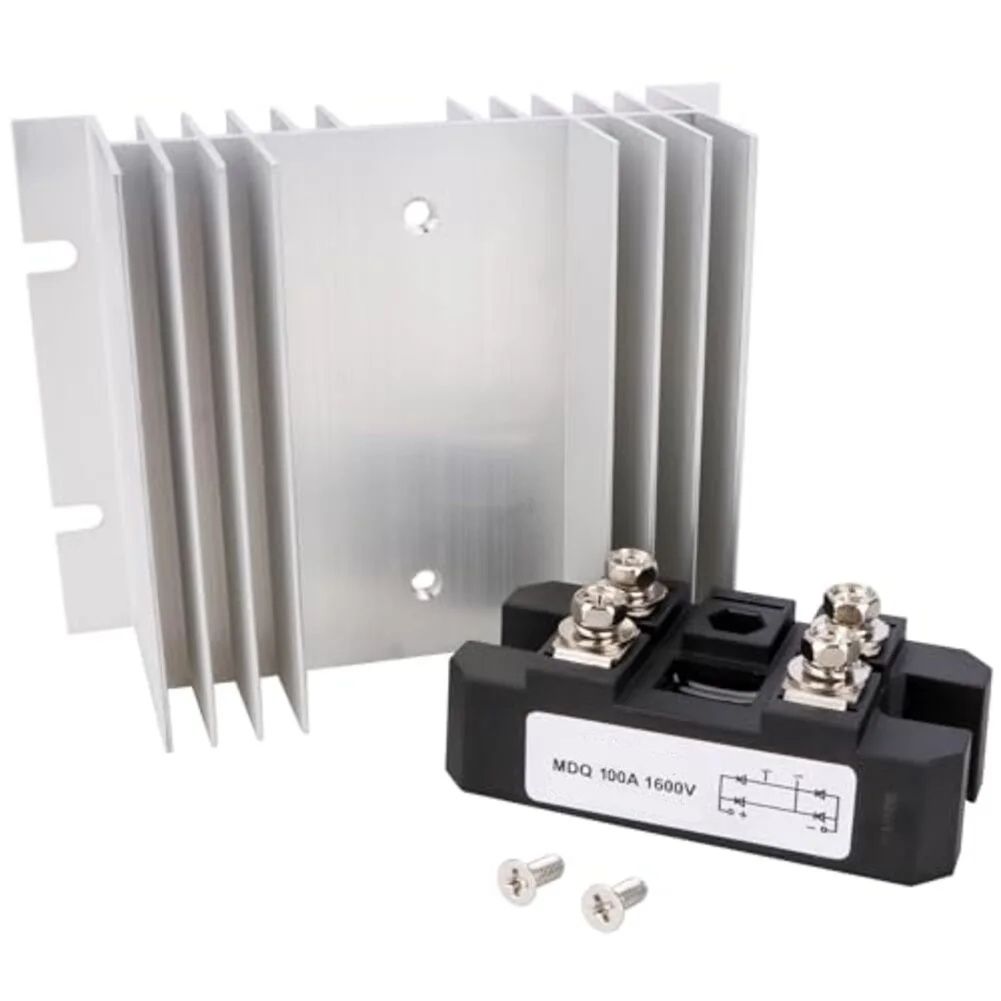 100A 1600V Bridge Rectifier with Aluminum Heat Sink for Efficient DC Power Conversion in For electrical Systems
100A 1600V Bridge Rectifier with Aluminum Heat Sink for Efficient DC Power Conversion in For electrical Systems