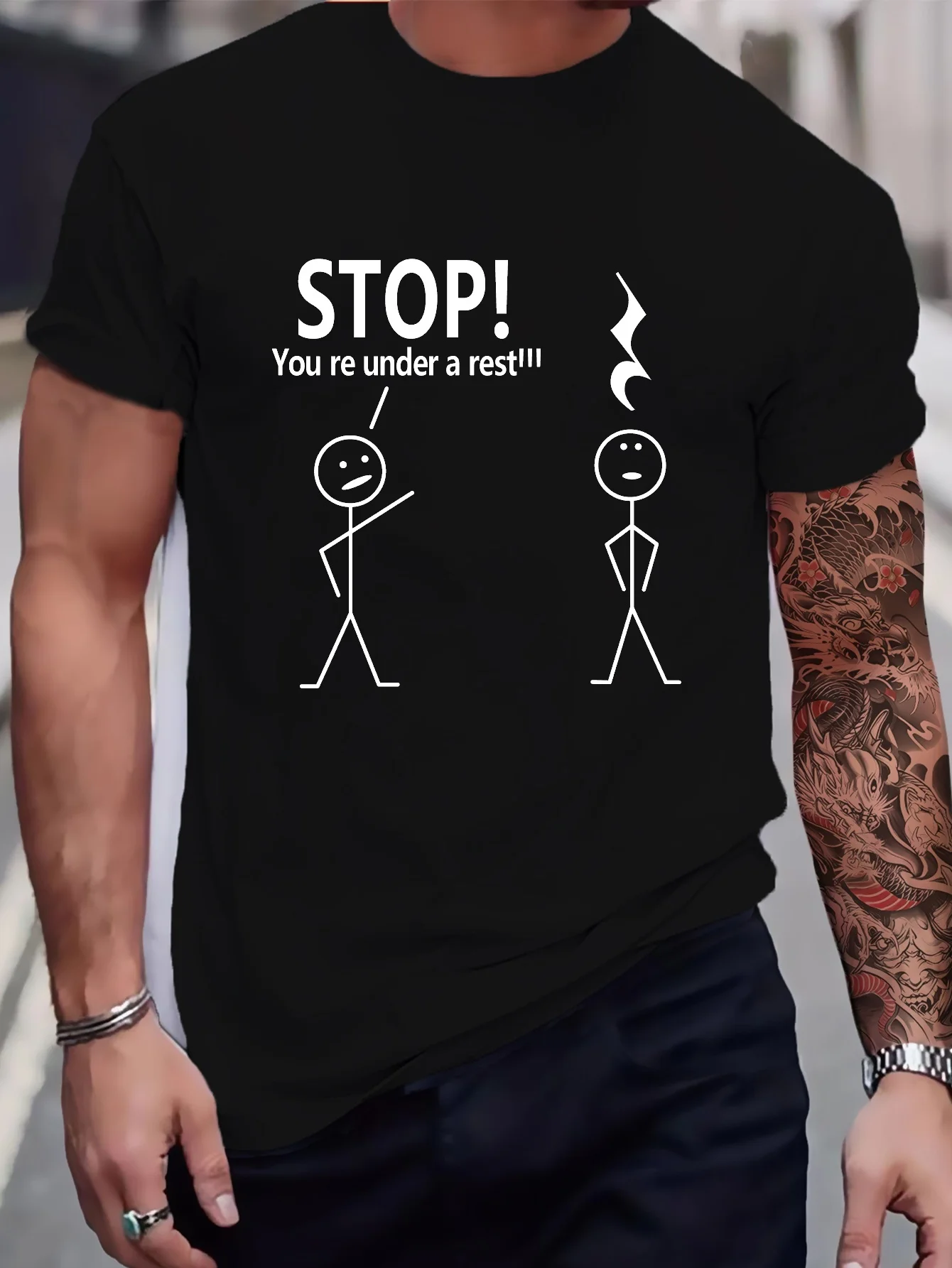 Summer casual short-sleeved T-shirt, men's T-shirt, casual short-sleeved T-shirt
Summer casual short-sleeved T-shirt, men's T-shirt, casual short-sleeved T-shirt