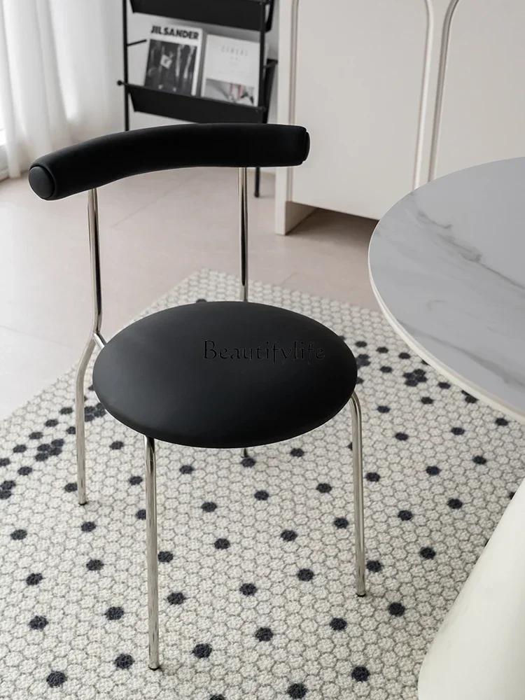 01Light luxury dining chair home cafe backrest bedroom desk chair
01Light luxury dining chair home cafe backrest bedroom desk chair