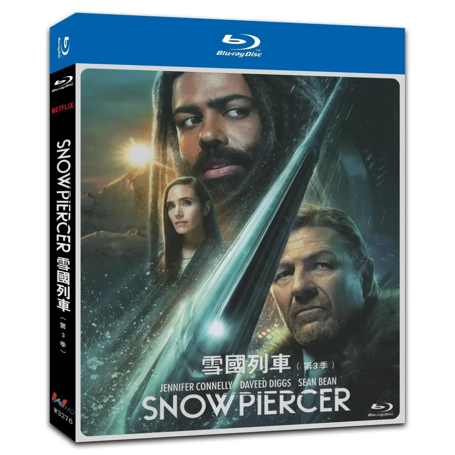 Snowpiercer , Season 3, 2 Blu-ray discs with English/Chinese and English subtitles
Snowpiercer , Season 3, 2 Blu-ray discs with English/Chinese and English subtitles