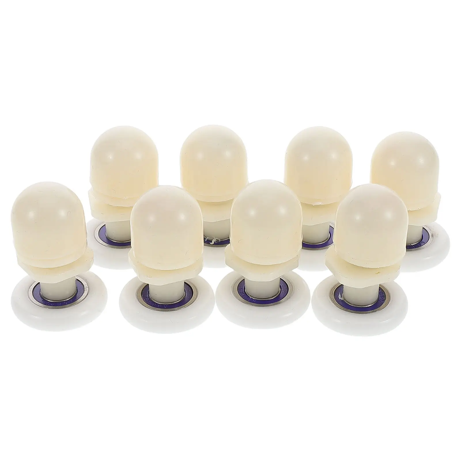 8Pcs Shower Glass Door Rollers Replacement Kit Quiet Smooth Sliding Nylon Wheel Hangers Stylish Arc Design for Sliding Shower
8Pcs Shower Glass Door Rollers Replacement Kit Quiet Smooth Sliding Nylon Wheel Hangers Stylish Arc Design for Sliding Shower