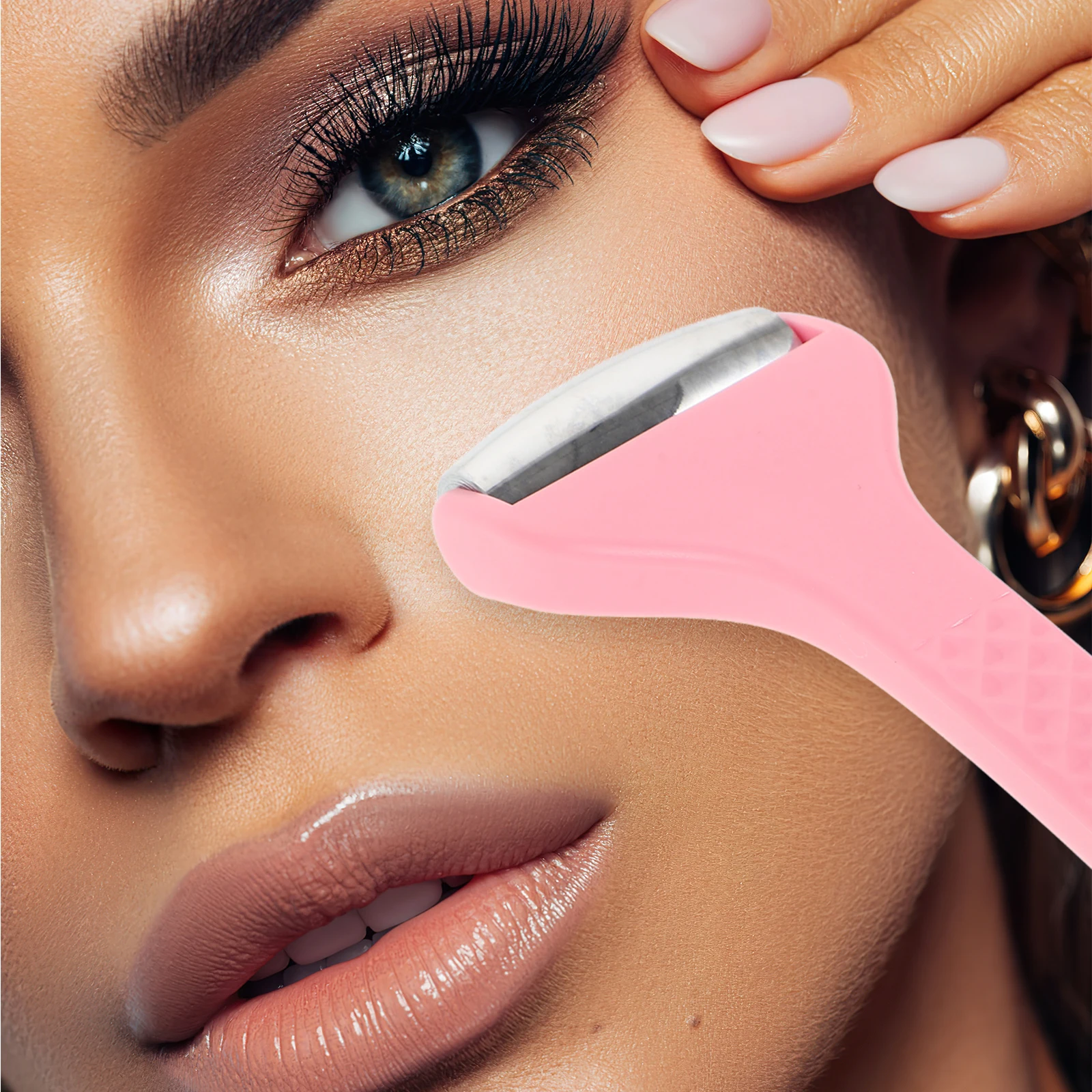 Women Face Facial Eye Care Massage Roller Eye Fatigue Relief Tool Puffiness Removal Face Skin Care Massage Tool
Women Face Facial Eye Care Massage Roller Eye Fatigue Relief Tool Puffiness Removal Face Skin Care Massage Tool