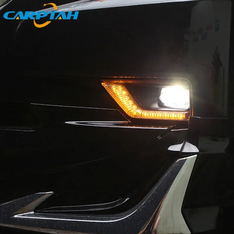 Car LED DRL 12v Daylights For Toyota Prado 150 FJ150 LC150 2018 2019 Yellow Turn Signal Daytime Running Light Auto Foglamp
Car LED DRL 12v Daylights For Toyota Prado 150 FJ150 LC150 2018 2019 Yellow Turn Signal Daytime Running Light Auto Foglamp