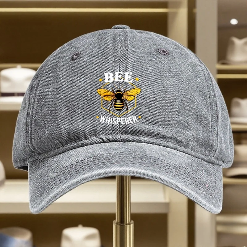 Whisperer Funny Beekeeping Baseball Cap Vintage Cartoon Adjustable Unisex Trucker Dad Hat Washable Casual Outdoor Headwear
Whisperer Funny Beekeeping Baseball Cap Vintage Cartoon Adjustable Unisex Trucker Dad Hat Washable Casual Outdoor Headwear