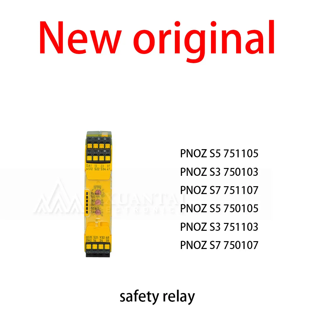 1Pcs/Lot New original PNOZ S5 751105 PNOZ S3 750103 PNOZ S7 751107 PNOZ S5 750105 PNOZ S3 751103 PNOZ S7 750107 safety relay
1Pcs/Lot New original PNOZ S5 751105 PNOZ S3 750103 PNOZ S7 751107 PNOZ S5 750105 PNOZ S3 751103 PNOZ S7 750107 safety relay