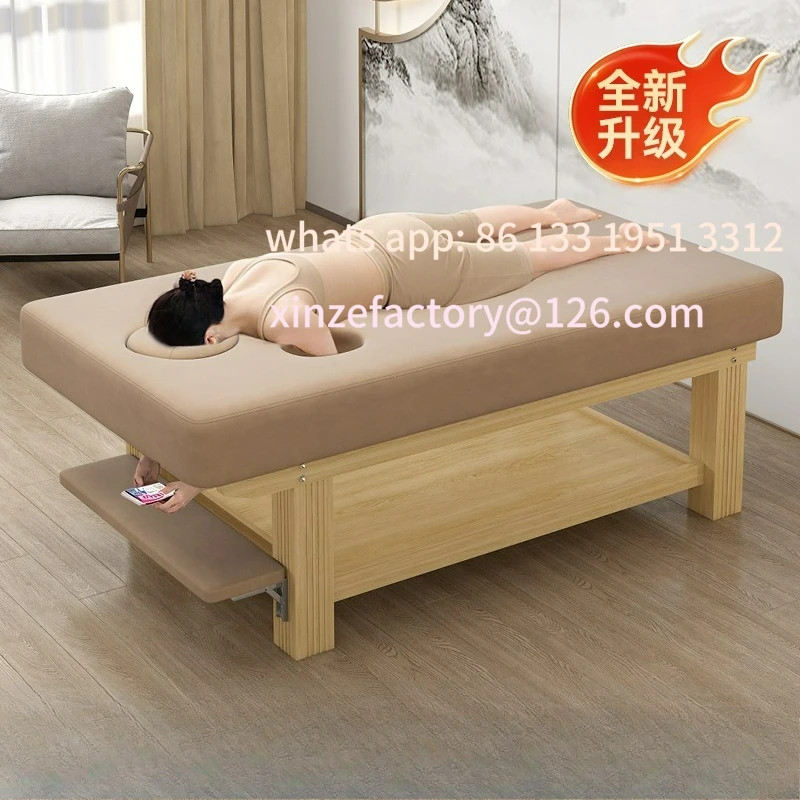 Customizable solid wood massage beauty bed TCM massage Thai massage bed Beauty salon with hand hole
Customizable solid wood massage beauty bed TCM massage Thai massage bed Beauty salon with hand hole