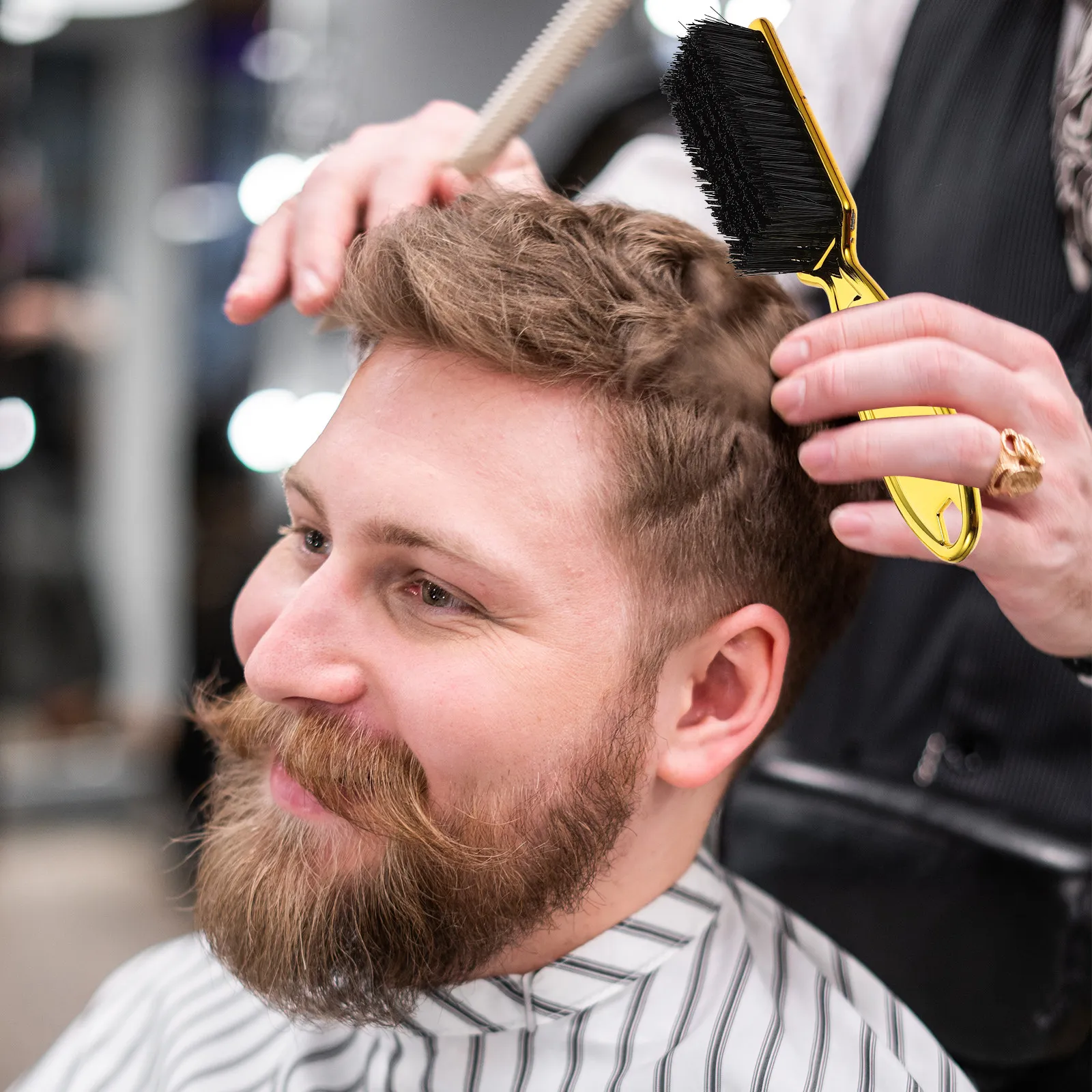 2Pcs Professional Hair Brush Set Ergonomic Handle Durable Comfortable Long Term Use Salon Hair Sweep Neck Duster Barber Supplies
2Pcs Professional Hair Brush Set Ergonomic Handle Durable Comfortable Long Term Use Salon Hair Sweep Neck Duster Barber Supplies