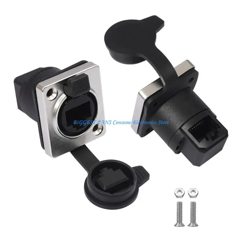 Computer Networking D Type Adapter RJ45 Waterproof Connector ABS Metal
Computer Networking D Type Adapter RJ45 Waterproof Connector ABS Metal