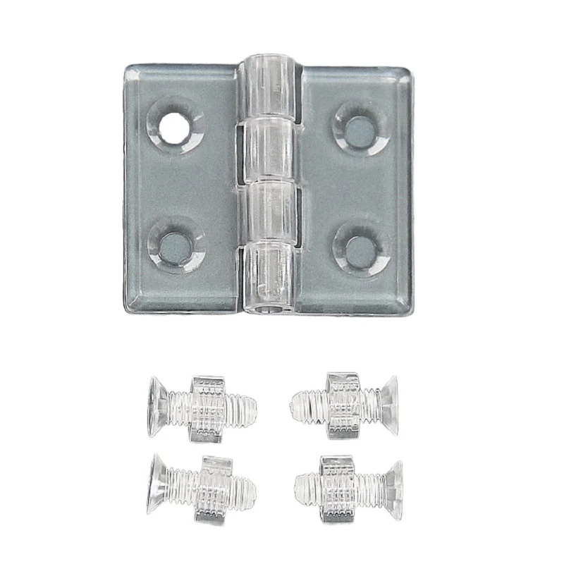 10pcs Countersunk transparent with hole acrylic hinge nylon screw folding flip hinge
10pcs Countersunk transparent with hole acrylic hinge nylon screw folding flip hinge