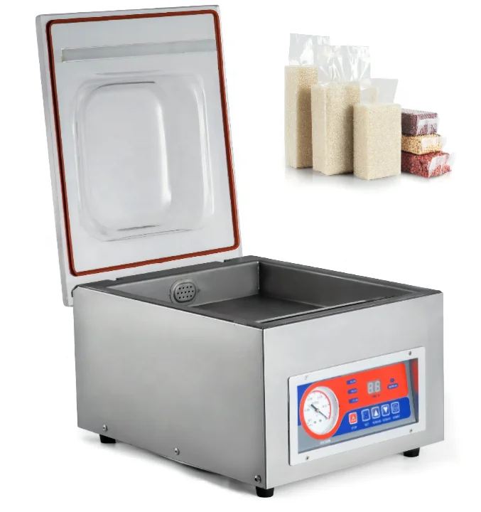 Vertical Type Single Chamber Vacuum Packing Machine Vacuum Packer Machine Vacuum Sealing Machine
Vertical Type Single Chamber Vacuum Packing Machine Vacuum Packer Machine Vacuum Sealing Machine