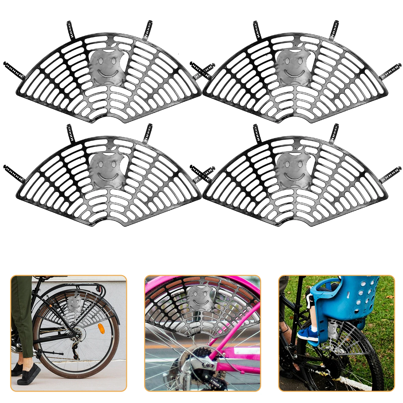 2 Sets Bike Protective Mesh Durable Supplies Creative Accessories Protection Tool Useful Gadgets Bicycle Foot Guard Anti
2 Sets Bike Protective Mesh Durable Supplies Creative Accessories Protection Tool Useful Gadgets Bicycle Foot Guard Anti