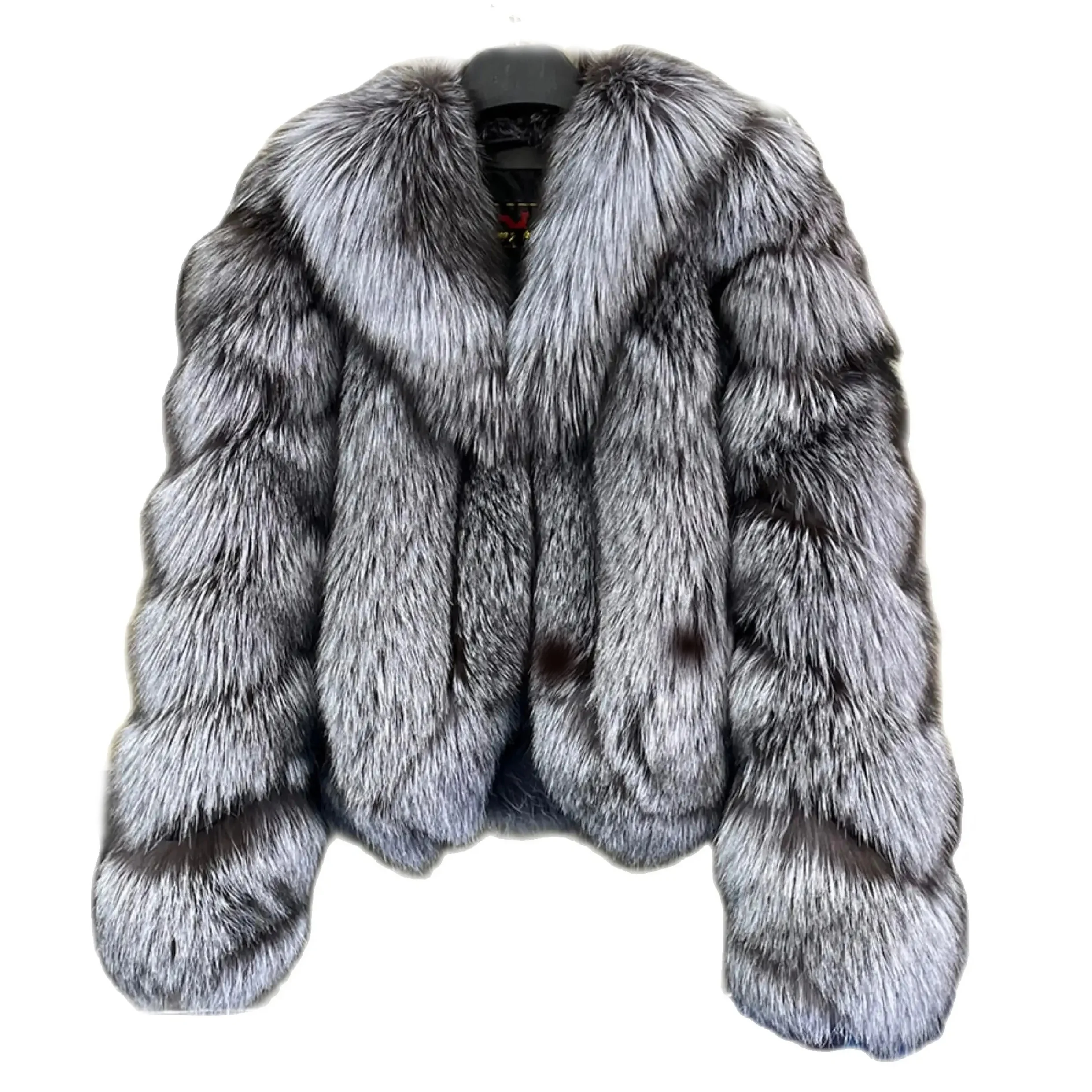 Silver Fox Fur Short Jacket Women Luxury Female High Quality Genuine Natural Blue Fox Fur Coat For Girls
Silver Fox Fur Short Jacket Women Luxury Female High Quality Genuine Natural Blue Fox Fur Coat For Girls