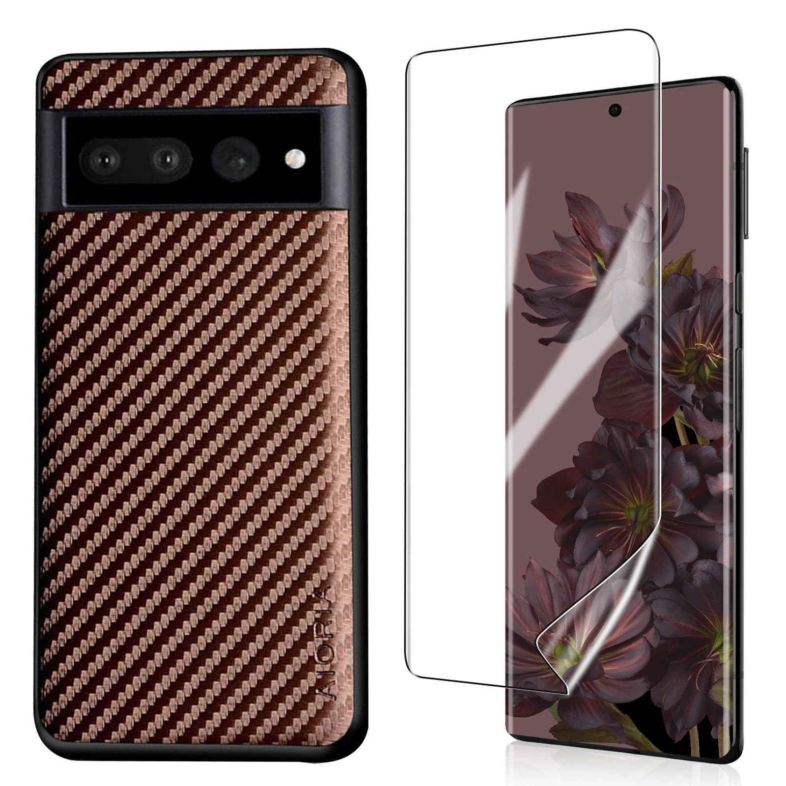 Leather Case for Google Pixel 7 Pro 5G PU Shockproof Phone Case with Screen Protector Carbon Fiber Phone Case Protection Cover
Leather Case for Google Pixel 7 Pro 5G PU Shockproof Phone Case with Screen Protector Carbon Fiber Phone Case Protection Cover