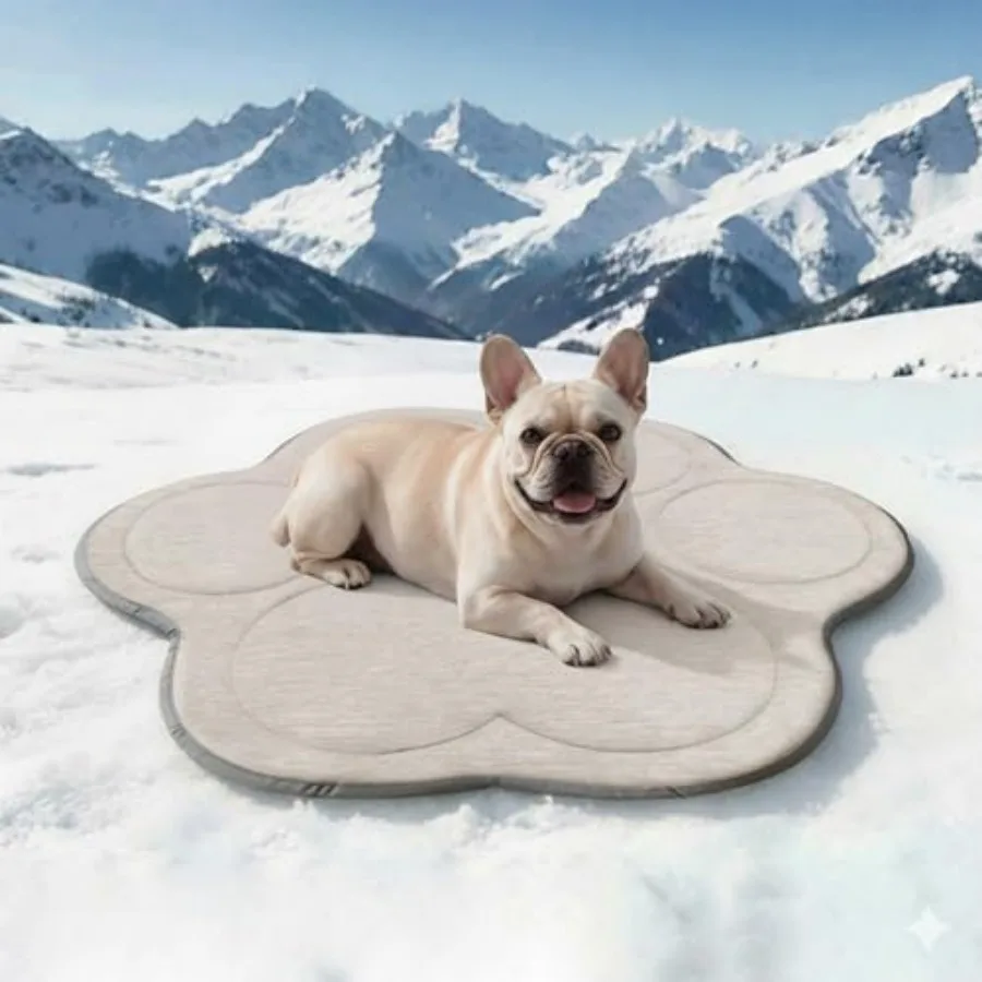 Dog Cooling Mat, Instant Cool Pad for Dogs, Reversible 4-Layer Thick Pet Cooling Pad, Machine Washable, for Crate, C
Dog Cooling Mat, Instant Cool Pad for Dogs, Reversible 4-Layer Thick Pet Cooling Pad, Machine Washable, for Crate, C