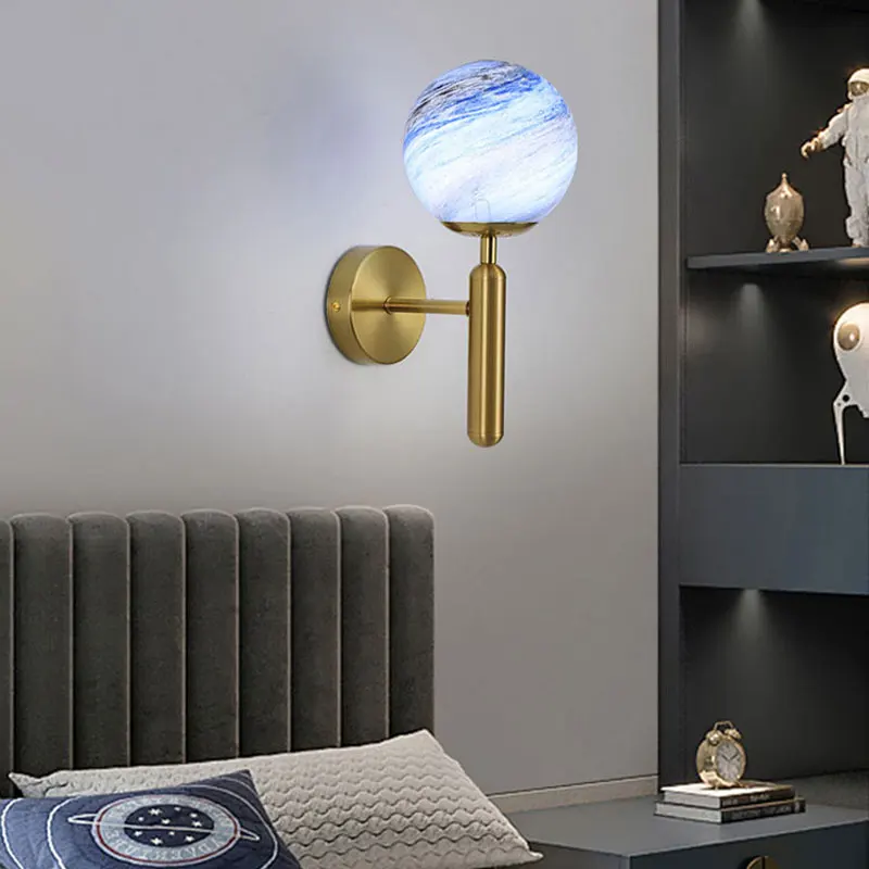 Creative Modern Led Wall Lights Color Glass Shade Lighting Home Hotel Bedroom Bedside Wall Sconce Lamp Indoor Decorative E27
Creative Modern Led Wall Lights Color Glass Shade Lighting Home Hotel Bedroom Bedside Wall Sconce Lamp Indoor Decorative E27