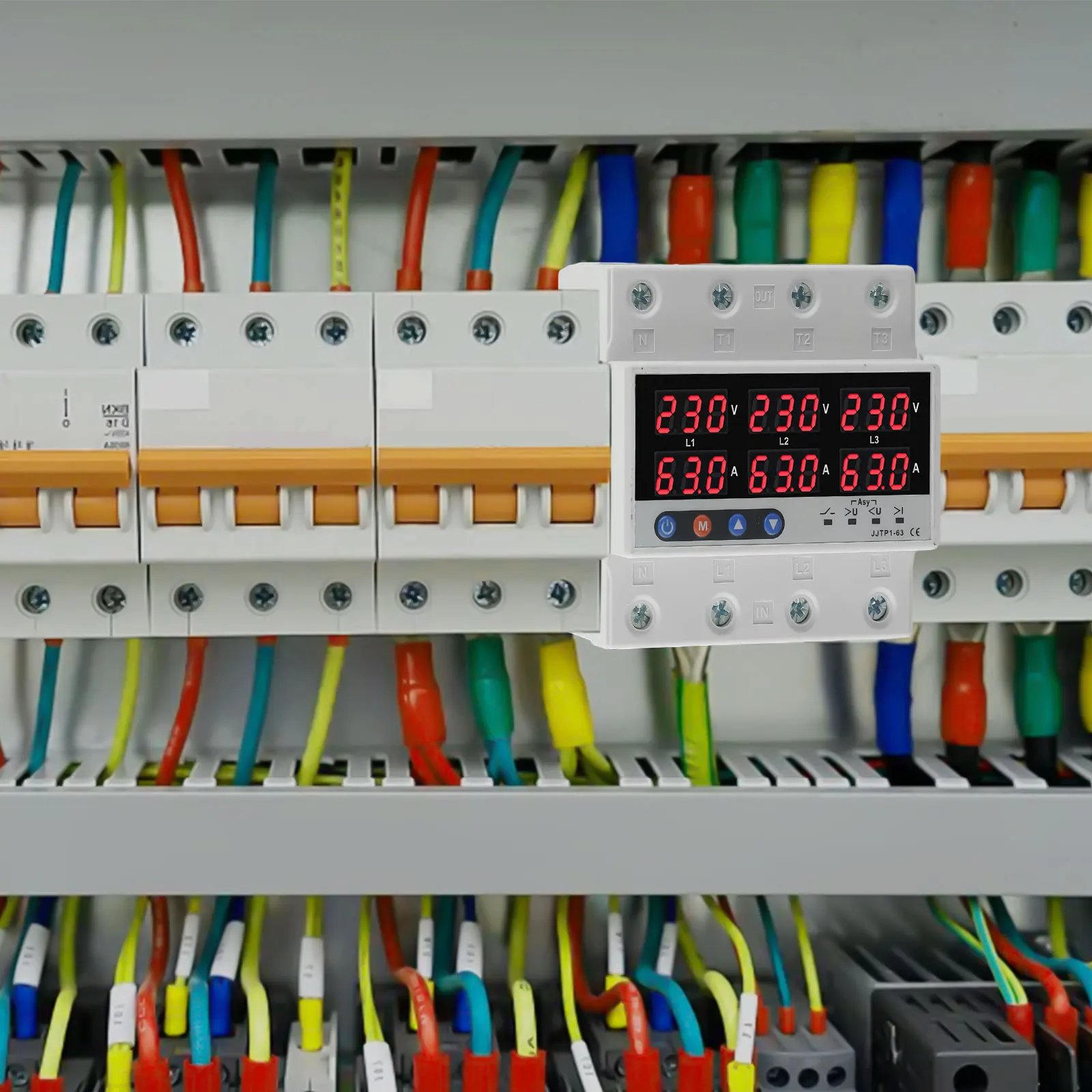 Цифровая защита от повышенного и пониженного напряжения с функцией автоматического отключения и сброса электроприборов
Цифровая защита от повышенного и пониженного напряжения с функцией автоматического отключения и сброса электроприборов