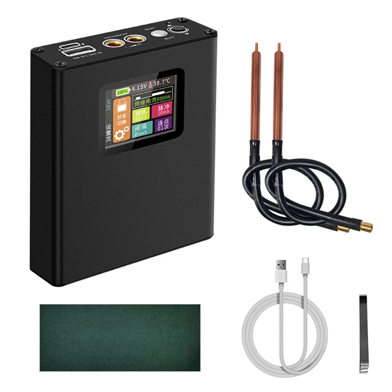 Portable Digital Display Spot Welding Machine 30 Stalls Adjustable Portable Handheld Digital Display Spot Welder DIY Kit
Portable Digital Display Spot Welding Machine 30 Stalls Adjustable Portable Handheld Digital Display Spot Welder DIY Kit