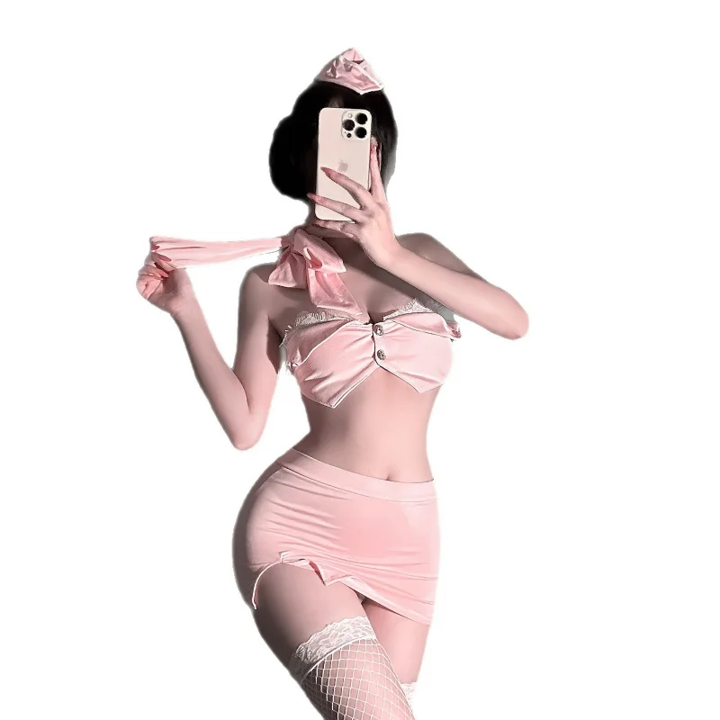 Underwear uniform role-playing office worker with a full skirt, no-buckle bra, and a plunging neckline woman
Underwear uniform role-playing office worker with a full skirt, no-buckle bra, and a plunging neckline woman