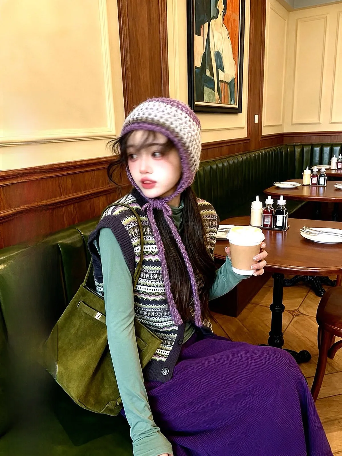 Iuui·le Women's een Fair Isle Sweater Vest Casual Outerwear Layering Vintage Sle Commute Faion Polyester Fiber
Iuui·le Women's een Fair Isle Sweater Vest Casual Outerwear Layering Vintage Sle Commute Faion Polyester Fiber