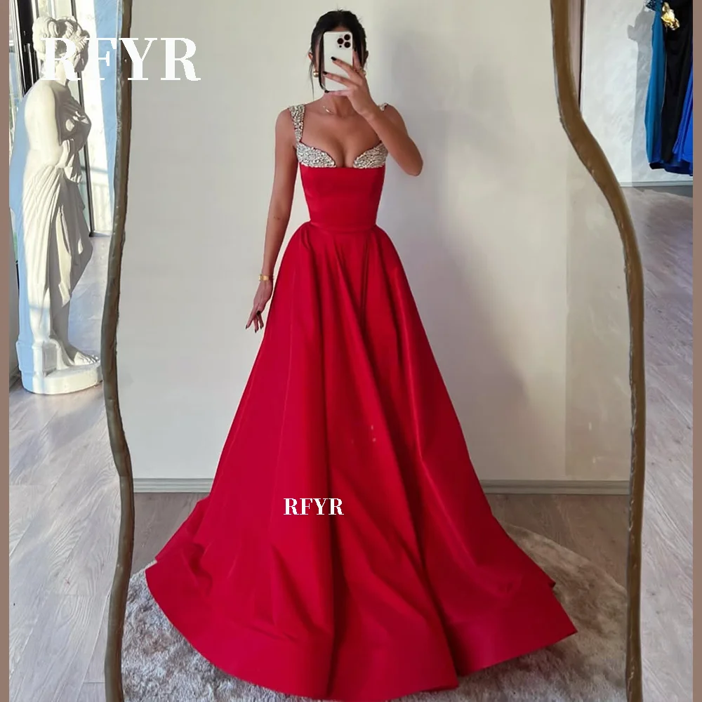 RFYR A Line Evening Dress Beaded Party Dresses for Women Formal Occasion Dresses Long Prom Dresses vestidos de fiesta
RFYR A Line Evening Dress Beaded Party Dresses for Women Formal Occasion Dresses Long Prom Dresses vestidos de fiesta