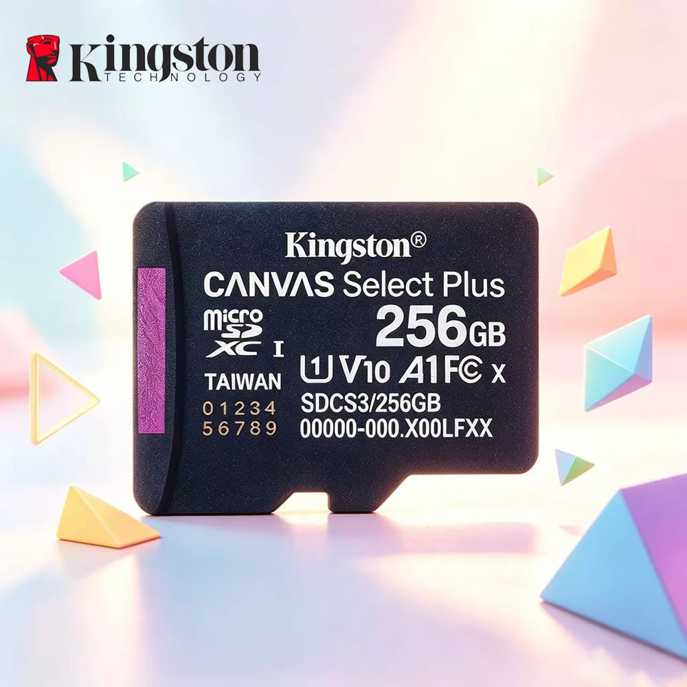 Kingston Micro SD Card U3 V30 A2 128Gb 256Gb 512Gb Canvas Select Plus SD Card 64Gb Adapter Flash 150Mb TF Card UAV Camera Phone
Kingston Micro SD Card U3 V30 A2 128Gb 256Gb 512Gb Canvas Select Plus SD Card 64Gb Adapter Flash 150Mb TF Card UAV Camera Phone