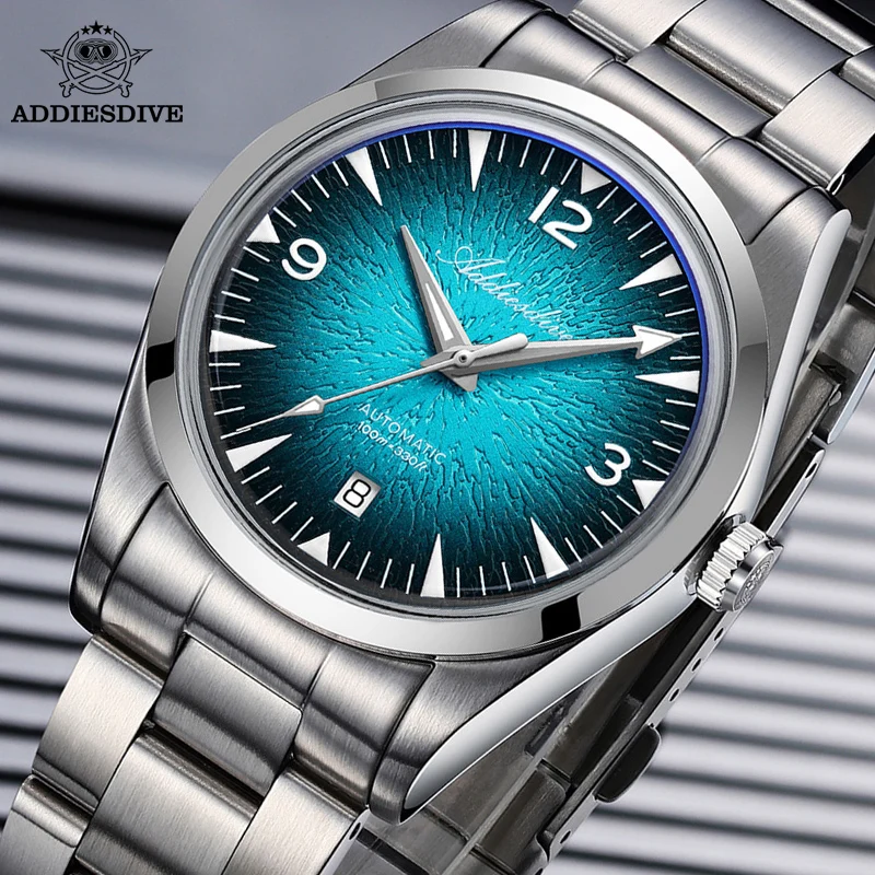 ADDIESDIVE New Automatic Watch Men 39mm Mechanical Wristwatch Domed Glass Super Luminous 100m Waterproof 316L Stainless Steel
ADDIESDIVE New Automatic Watch Men 39mm Mechanical Wristwatch Domed Glass Super Luminous 100m Waterproof 316L Stainless Steel