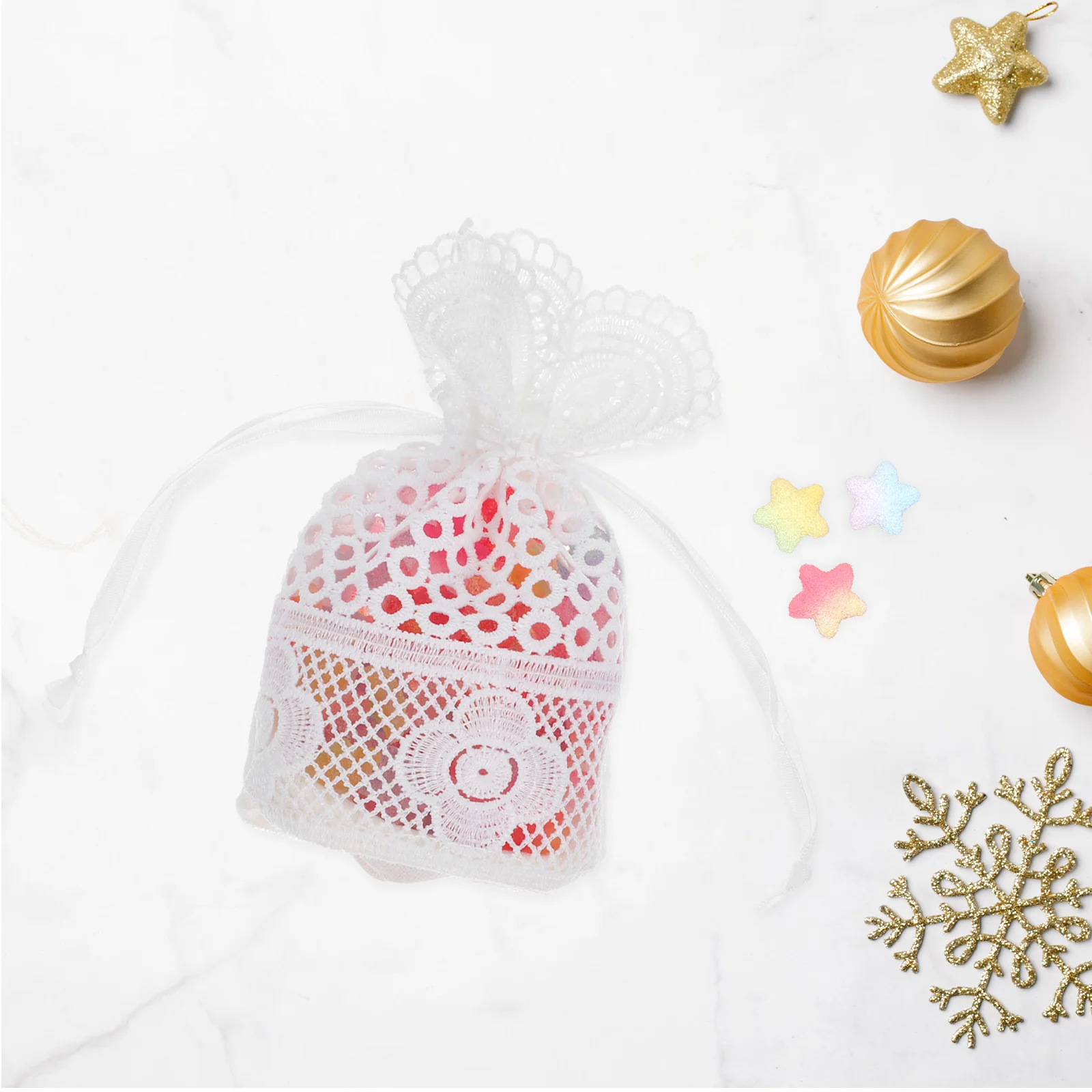 5Pcs Lace Trim Jewelry Bags Small White Drawstring Pouches 15x10cm Jewelry Storage Organizer Wedding Party Favor Candy
5Pcs Lace Trim Jewelry Bags Small White Drawstring Pouches 15x10cm Jewelry Storage Organizer Wedding Party Favor Candy