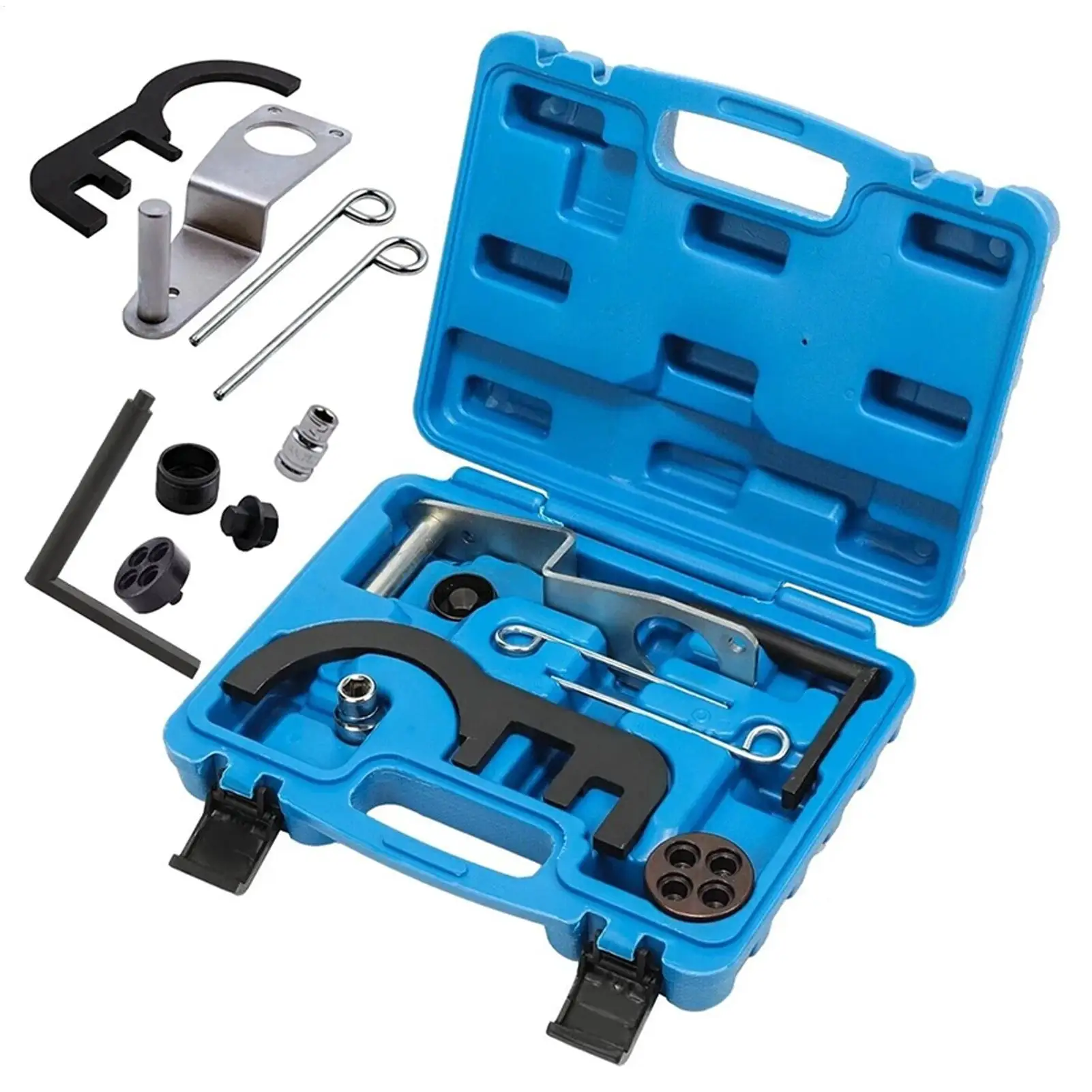 9-piece diesel chain engine timing setting and locking tool set; engine camshaft locking tool kit for Vehicles Trailer RV
9-piece diesel chain engine timing setting and locking tool set; engine camshaft locking tool kit for Vehicles Trailer RV