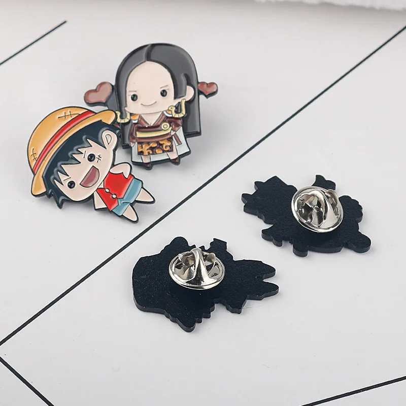 4 PCS One Pieces Series Cartoon Metal Enamel Pins Luffy Zoro Sanji Usopp Brooch Pirate Group Badge Anime Fans Collection
4 PCS One Pieces Series Cartoon Metal Enamel Pins Luffy Zoro Sanji Usopp Brooch Pirate Group Badge Anime Fans Collection