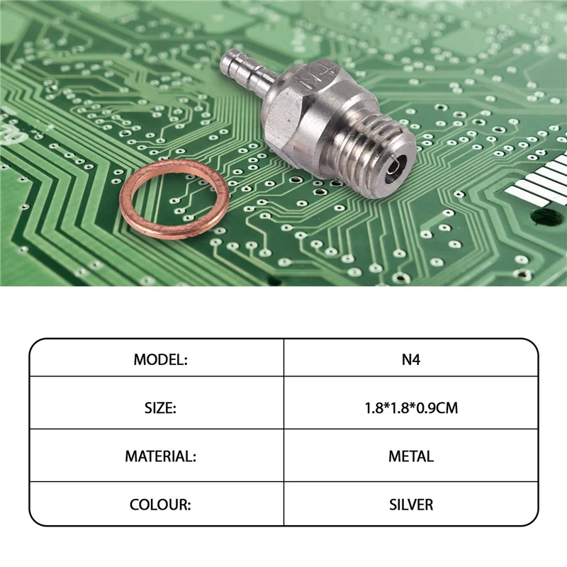 B87B-6X N4 Hot Glow Plug Spark For HSP 70117 1/10 1/8 RC Buggy Truck Vertex SH Nitro Engine Parts
B87B-6X N4 Hot Glow Plug Spark For HSP 70117 1/10 1/8 RC Buggy Truck Vertex SH Nitro Engine Parts