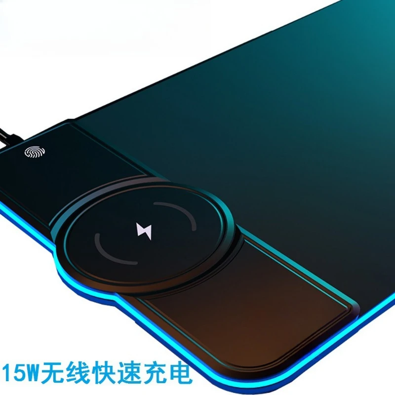 Luminous mouse pad, table pad 15W wireless charging, game Symphony cushion
Luminous mouse pad, table pad 15W wireless charging, game Symphony cushion