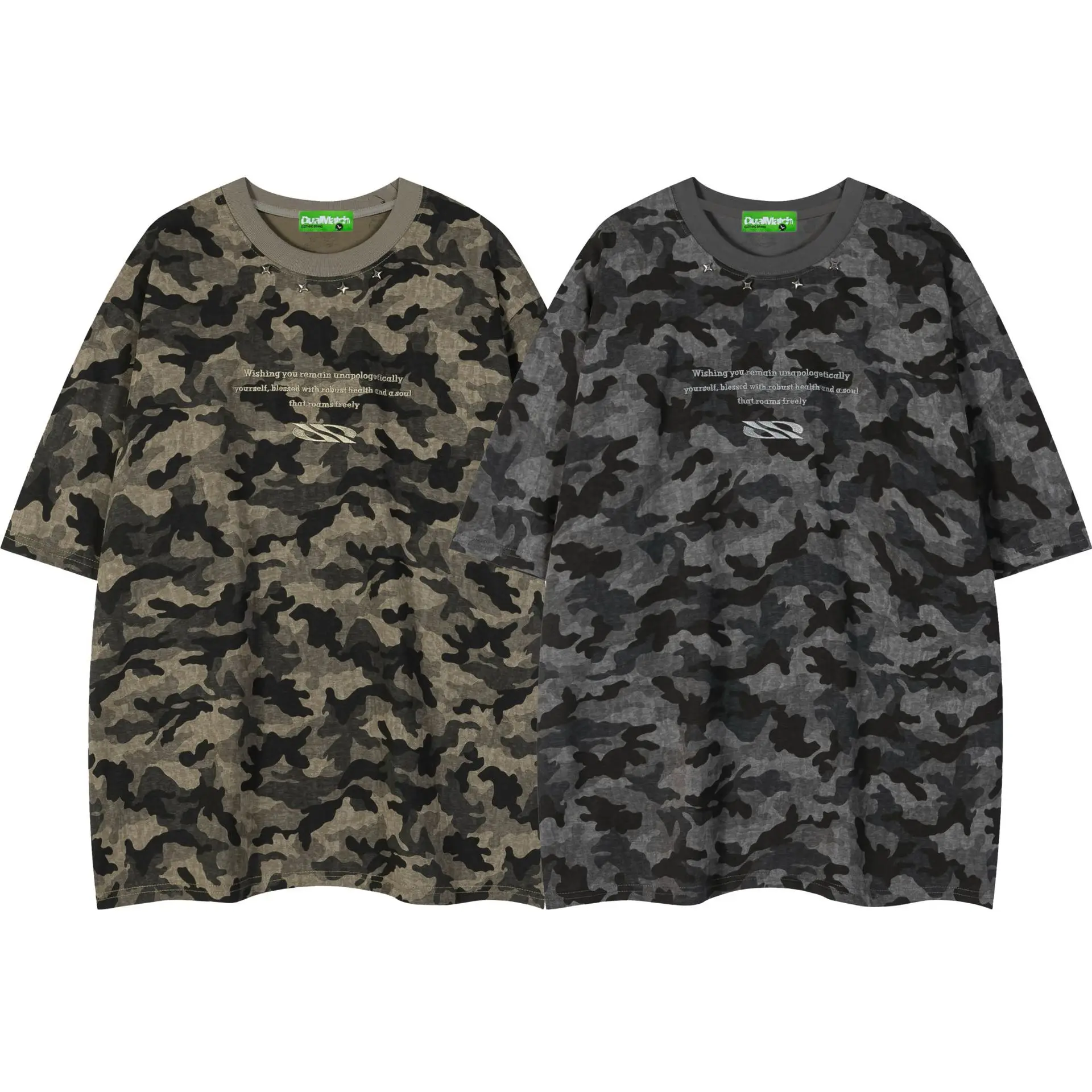 Oversized T-shirts Men Japanese Streetwear Camouflage Printed Short Sleeve Tops Man Summer Fashion Casual O-neck T Shirts Male
Oversized T-shirts Men Japanese Streetwear Camouflage Printed Short Sleeve Tops Man Summer Fashion Casual O-neck T Shirts Male