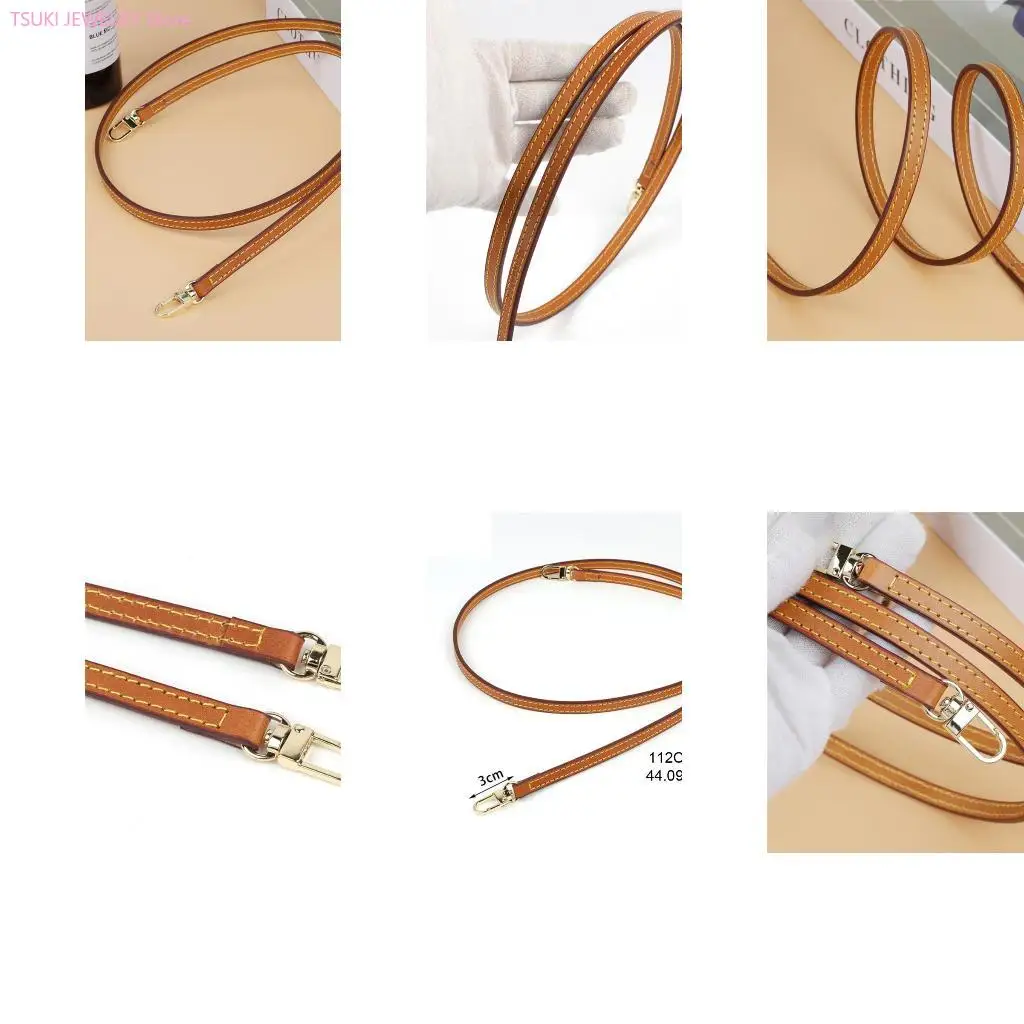 62KE Leather Purse Handbag Shoulder Strap Replacement Belt with Metal Hooks Lady DIY Craft Making Bag Accessories
62KE Leather Purse Handbag Shoulder Strap Replacement Belt with Metal Hooks Lady DIY Craft Making Bag Accessories
