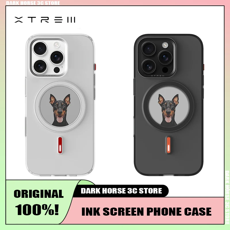 XTREM INNO Ink Screen Phone Case MagSafe Magnetic for IPhone 16/15 ProMax/Plus Smart NFC Projection Phone Case
XTREM INNO Ink Screen Phone Case MagSafe Magnetic for IPhone 16/15 ProMax/Plus Smart NFC Projection Phone Case