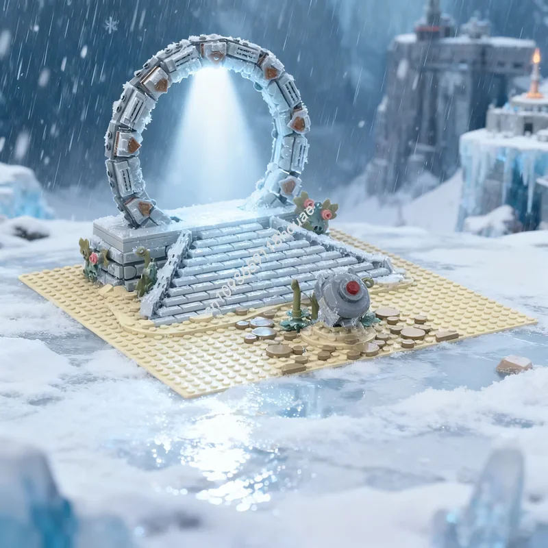 803pcs MOC Stargate Minifigure Scale Spaceed Model Building Blocks Architecture Assemble Christmas Gift Idea Education Toy Brick
803pcs MOC Stargate Minifigure Scale Spaceed Model Building Blocks Architecture Assemble Christmas Gift Idea Education Toy Brick