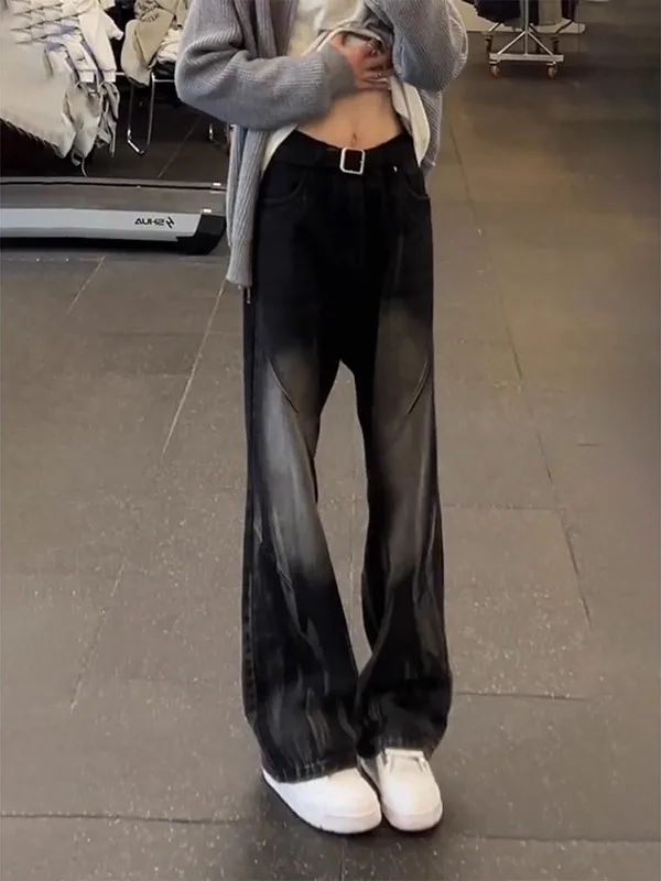 Black American High Street Flared Jeans Men's Winter Vibe High Waist Leg Lengthening Elastic Waist Knife Pants Straight Tube
Black American High Street Flared Jeans Men's Winter Vibe High Waist Leg Lengthening Elastic Waist Knife Pants Straight Tube