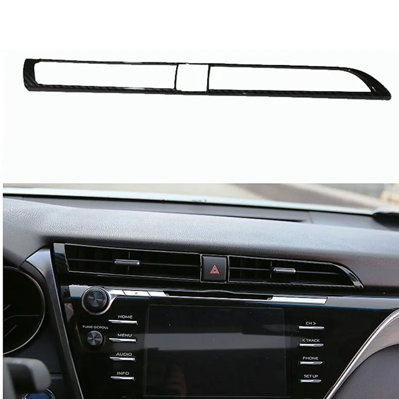 Carbon fiber style Car Interior Console Center Dashboard Air Vent Outlet Cover Trim Decal Fit for Toyota Camry 2018
Carbon fiber style Car Interior Console Center Dashboard Air Vent Outlet Cover Trim Decal Fit for Toyota Camry 2018