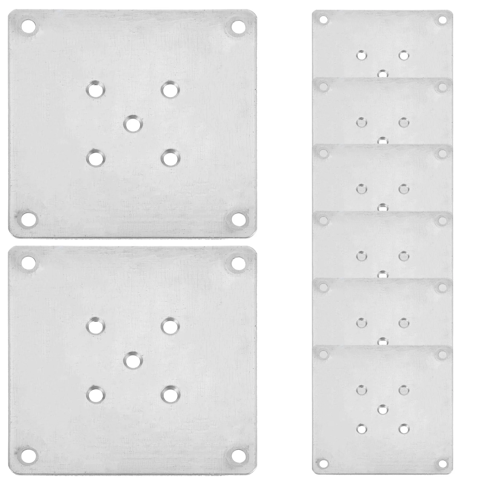 8Pcs Furniture Leg Brackets Zinc Plated Durable 5-Hole Table Mounting Plates Flat Attachment Plates for Seat Couch Sofa Repair
8Pcs Furniture Leg Brackets Zinc Plated Durable 5-Hole Table Mounting Plates Flat Attachment Plates for Seat Couch Sofa Repair