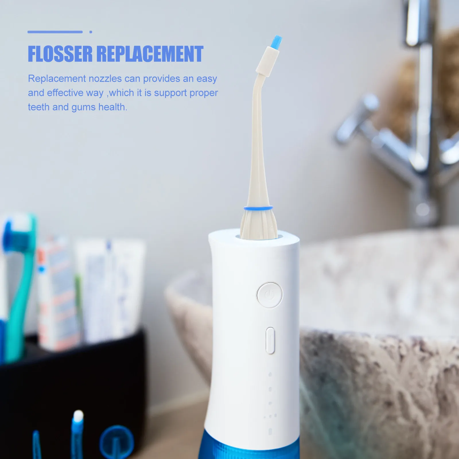 Replacement Nozzles Detachable Jet Tips Oral Irrigator Easy Replace Flosser Nozzles Support Teeth Care Replacement Nozzle
Replacement Nozzles Detachable Jet Tips Oral Irrigator Easy Replace Flosser Nozzles Support Teeth Care Replacement Nozzle