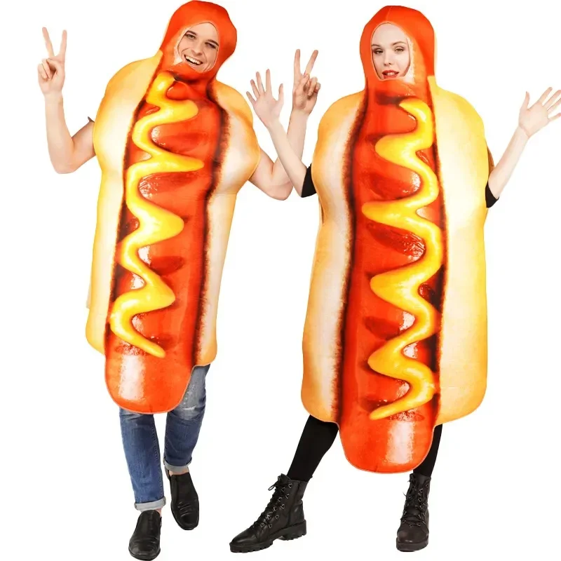Funny Hot Dog Bodysuit Adult Hot Dog Cosplay Costume Stage Performance Hot Dog Costume Hot Dog Funny Live Cosplay Costume UNISEX
Funny Hot Dog Bodysuit Adult Hot Dog Cosplay Costume Stage Performance Hot Dog Costume Hot Dog Funny Live Cosplay Costume UNISEX
