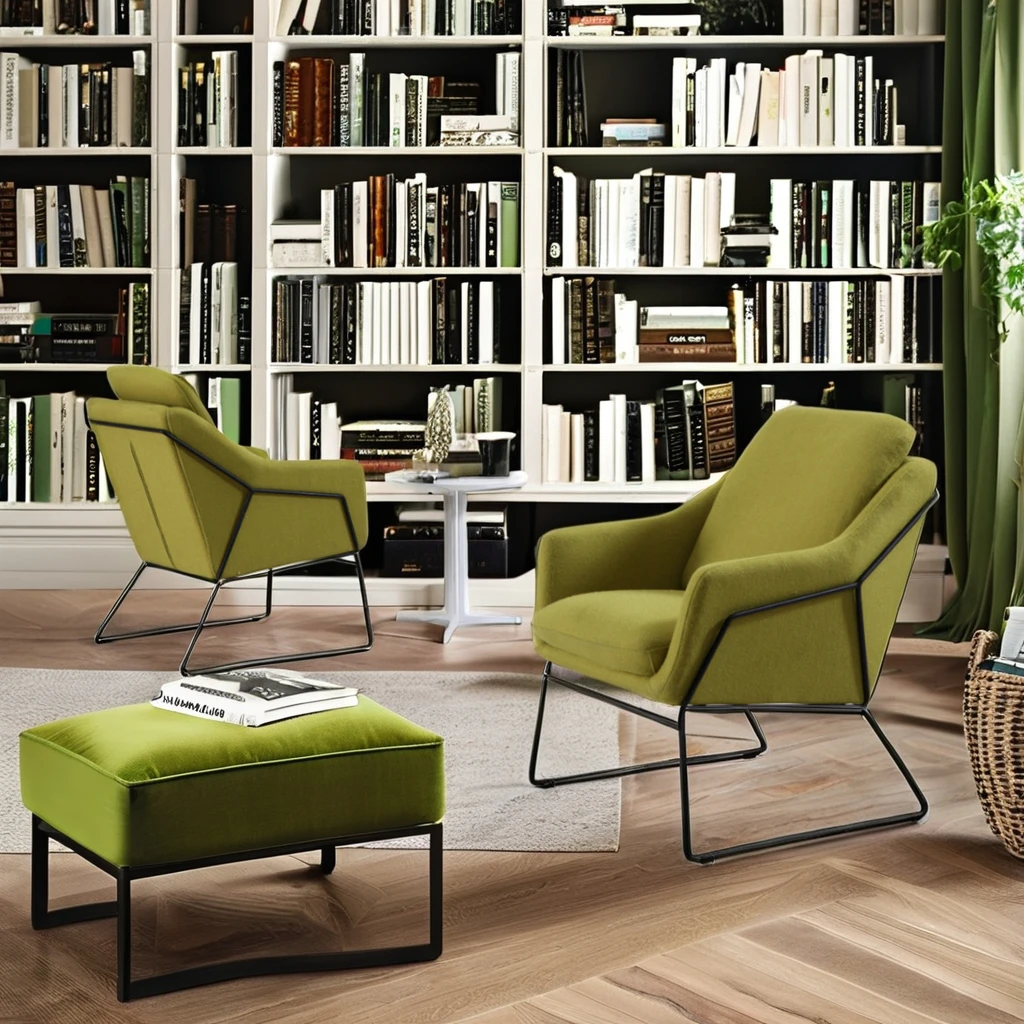 Modern Furniture Cloth Art Single Sofa chair high-end Cafe Lounge reading chair
Modern Furniture Cloth Art Single Sofa chair high-end Cafe Lounge reading chair