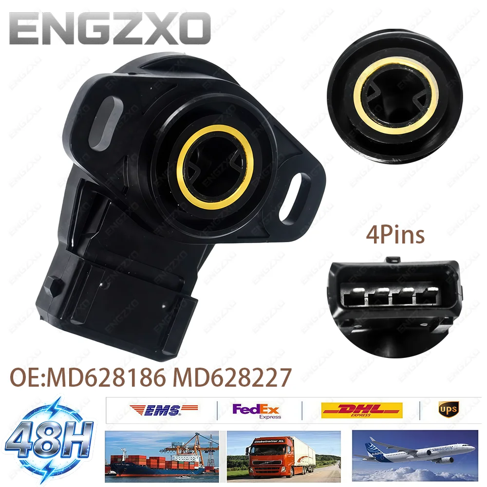 High Quality MD628186 MD628227 4Pins Throttle Position Sensor For Mitsubishi Pajero Galant Carisma 1997-2006
High Quality MD628186 MD628227 4Pins Throttle Position Sensor For Mitsubishi Pajero Galant Carisma 1997-2006