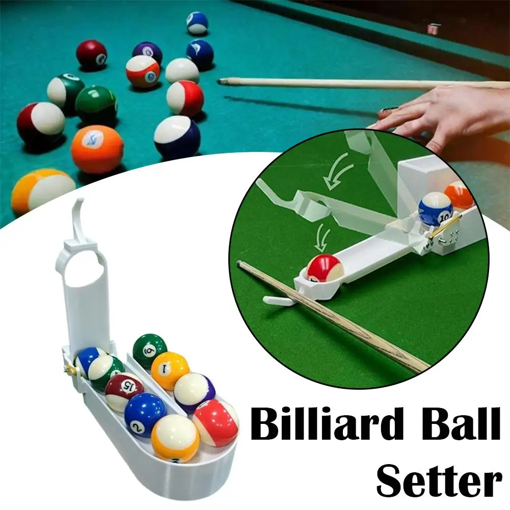 Portable Automatic Billiard Ball Setter Snooker Fixed Point Training Aid Stable Pool Ball Spotting Tool Practical Billiard Tool
Portable Automatic Billiard Ball Setter Snooker Fixed Point Training Aid Stable Pool Ball Spotting Tool Practical Billiard Tool