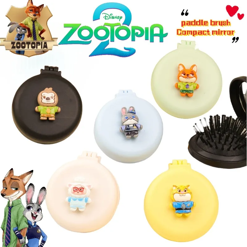 Новый Disney Zootopia Judy Hopps Nick Wilde креативная мультяшная расческа на воздушной подушке сладкая и милая девушка портативное зеркало для макияжа расческа
Новый Disney Zootopia Judy Hopps Nick Wilde креативная мультяшная расческа на воздушной подушке сладкая и милая девушка портативное зеркало для макияжа расческа