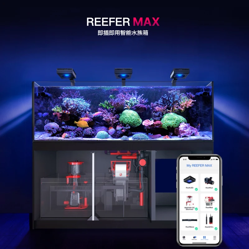 Red Sea fish tank luxury set large living room seawater partition coral ultra-white glass bottom filter aquarium
Red Sea fish tank luxury set large living room seawater partition coral ultra-white glass bottom filter aquarium